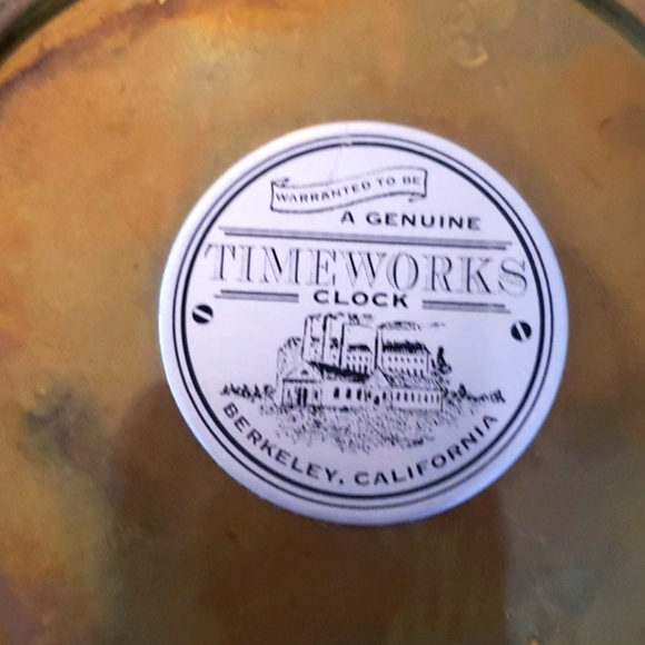 Timeworks genuine Ralph Paine vintage brass clock - Picture 5 of 10